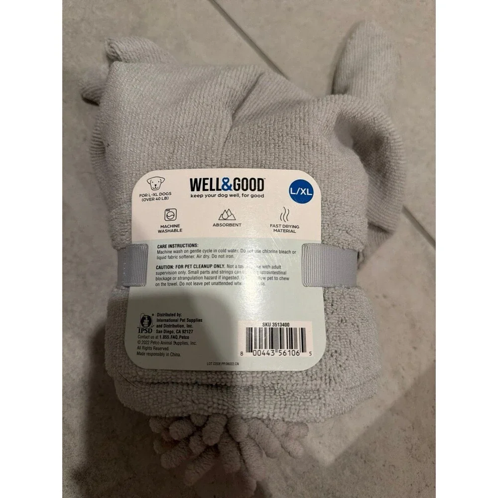 Well and good rapidly, gentle, dry, hooded towel